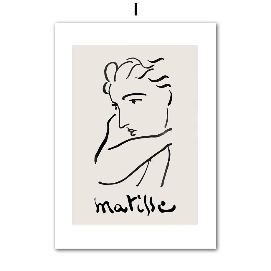 Wall Art Canvas Painting Sandy Beach White House Street Flower Abstract Nordic Posters And Prints Wall Pictures For Living Room