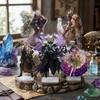 Игра Final Fantasy XIV Акриловая подставка Эмет-Сельх Й'штoла Рул Фигурка Декор Орнамент Коллекция Модель Ключ Декор для стола Подарок для фанатов