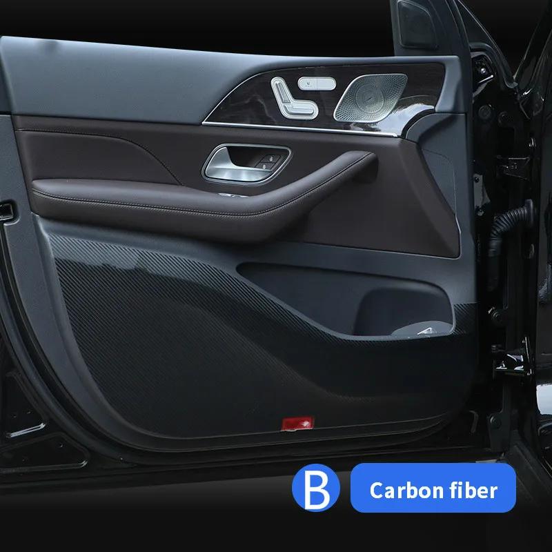 Для Mercedes Benz GLE Class W167 V167 GLE350/GLE450/400d 2020 автомобильные аксессуары защита кромки двери противоударные коврики для дверей чехол