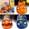 Adorable Plush Solar System Planet Keychain With Nine Unique Celestial Bodies For Kids And Adults