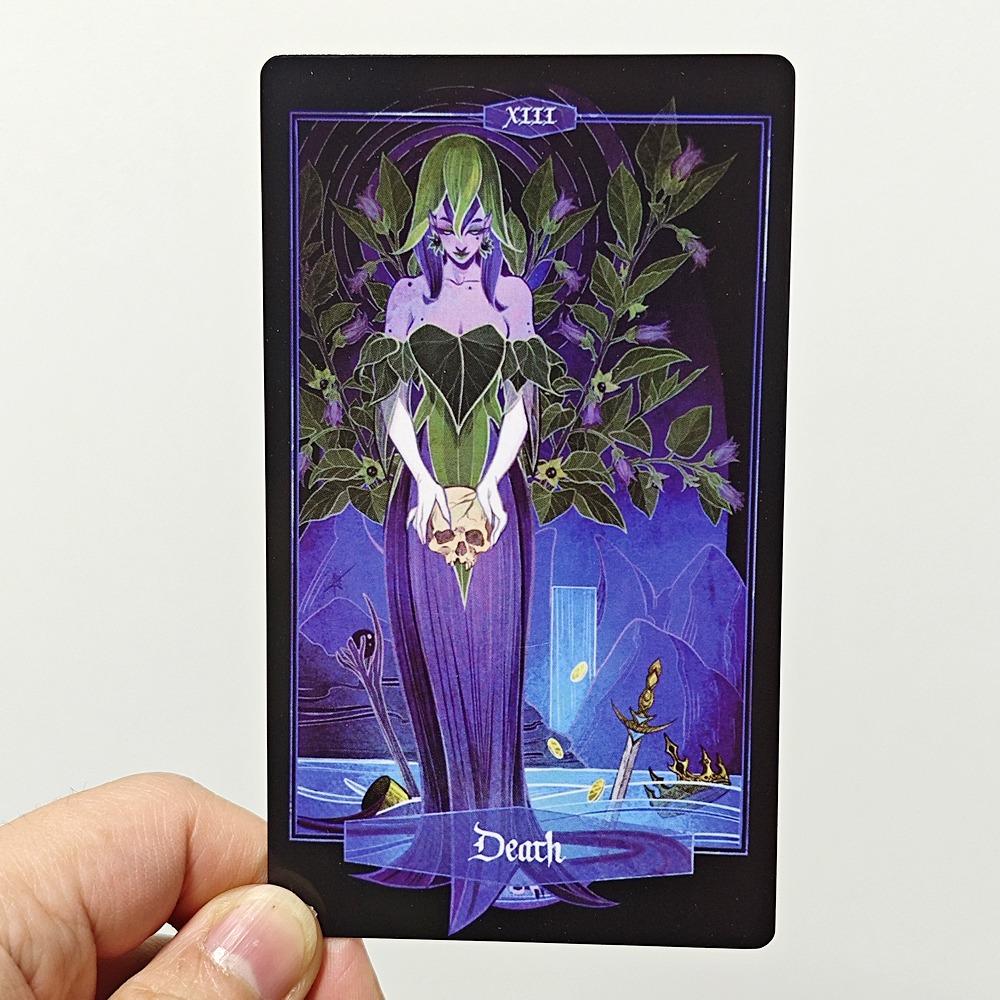 The Children of Ostara Tarot Deck 78 Pcs Tarot Cards Based On RWS Lavishly Illustrated with Guidebook for Beginners 12*7cm
