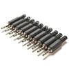 10 Pcs 3.5mm Audio Male Plug Jack Adapter Stereo Connector Headphone Tools