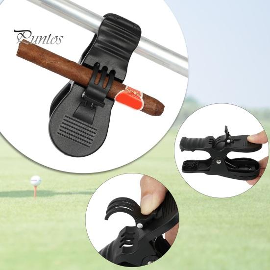 Держатель для дыма для гольфа, тележка для гольфа, зажим для подставки для дыма, пластиковая сумка для гольфа, зажим для тележки, дымовой маячок, аксессуары для гольфа для мужчин, гольфисты