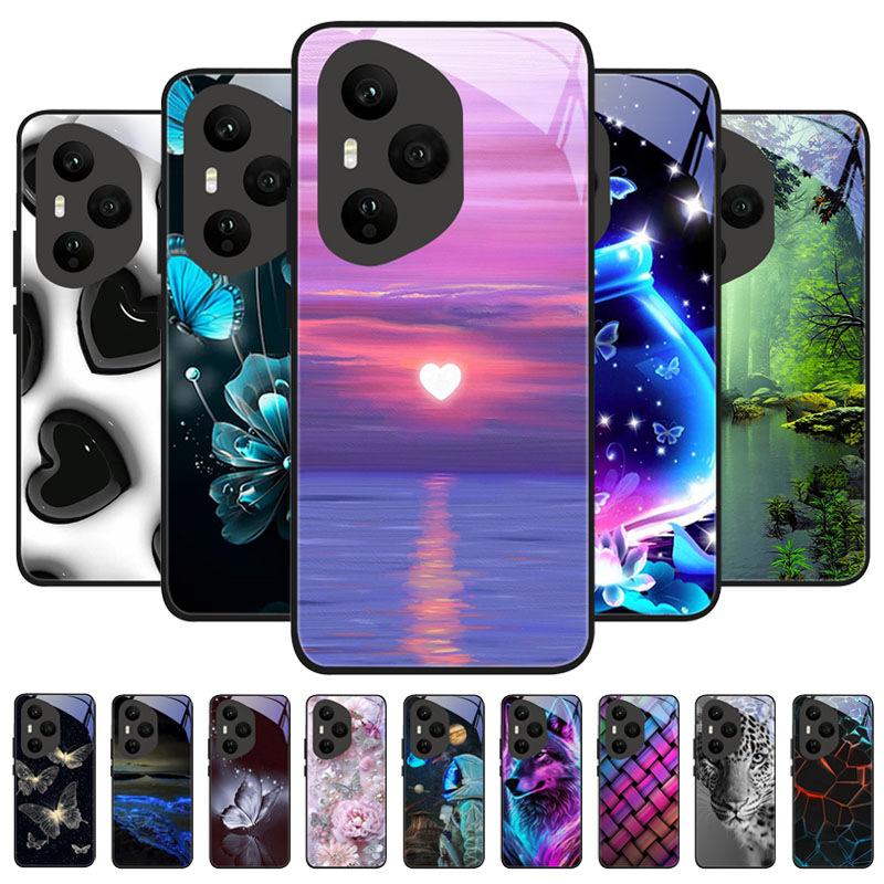 Чехол для Honor 400 Pro 5G Роскошный Закаленное Стекло Противоударный Чехол Для Honor400 Pro 400Pro Задняя Панель Телефона Ударопрочный Fundas Capa