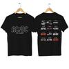 2025 AC PWRDUP Live DC Print Tshirt Graphic Brand T Shirts Women Male  Hip Hop Fashion Oversized T-shirts Summer Tops