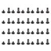 20 Set 8 X 10mm Binding Rivets Arc Slotted Screw Head Zinc Alloy 8 X 5mm Binding Screws for DIY PU L