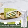 2 Pack - Empty Powder Spray Bottle, Barber Powder/Talc Powder/Hair Fibers Sprayer, Applicator for Hair Salon, Cleaning, Plants, Misting & Skin Care