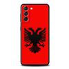 Phone Case For Samsung Galaxy S24 S23 S22 Ultra S20 S21 FE 5G S10 S9 Plus S10E S8 S7 Edge Soft Silicone Cover Albania flag