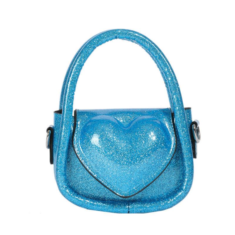 Trendy Heart Shaped Kids Crossbody Bag With Breathable Design For Stylish Children