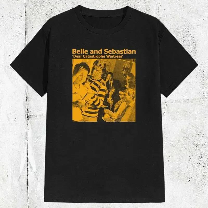 Винтажная футболка 80-х 90-х группы Belle and Sebastian Britpop
