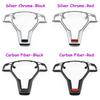 Car Steering Wheel Frame Trim Cover AMG Style For Mercedes Benz A B C E GLK GLA CLA CLS Class W176 W246 W204 W212 W156 W117