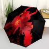 1pc Devil Windproof Automatic Umbrella, Portable Folding design, Lightweight for Women/Men253