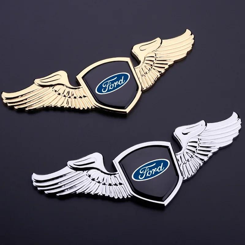 Car Hood Emblem Sticker for Ford Mustang Shelby Focus 2 Ranger Mustang Kuga Mondeo Explorer Ecosport Galaxy Transit Front Badge ws33