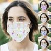 (Great home)Multi-element Printed Adult Disposable Mask 10PC For Comfort And Ear Control