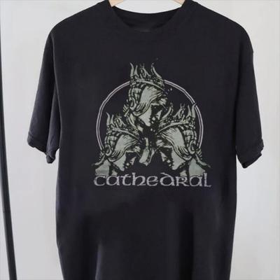 Новая футболка CATHEDRAL Band Подарок для фанатов Унисекс S-5XL Футболка RR44_181 Унисекс Футболка