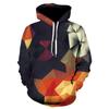 Geometric Men's Hoodies 3D Hoodies Sweatshirt Loose Casual Sportswear Spring Autumn Coat Street Clothing