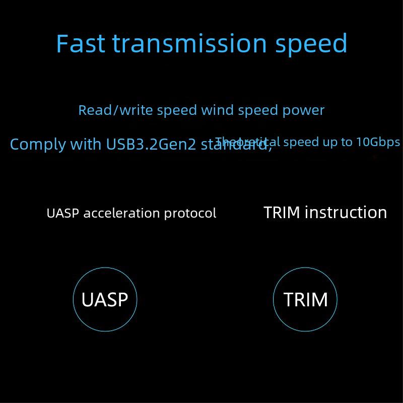 Дисплей ITGZ M2: Интеллектуальный корпус жесткого диска NVME с корпусом из алюминиевого сплава