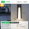 Outdoor Wall Lamp LED Black Lighting Exterior Light Fixtures AC110 220V Porch Lights Wall Mounted Garden Lamp for Patio Entryway