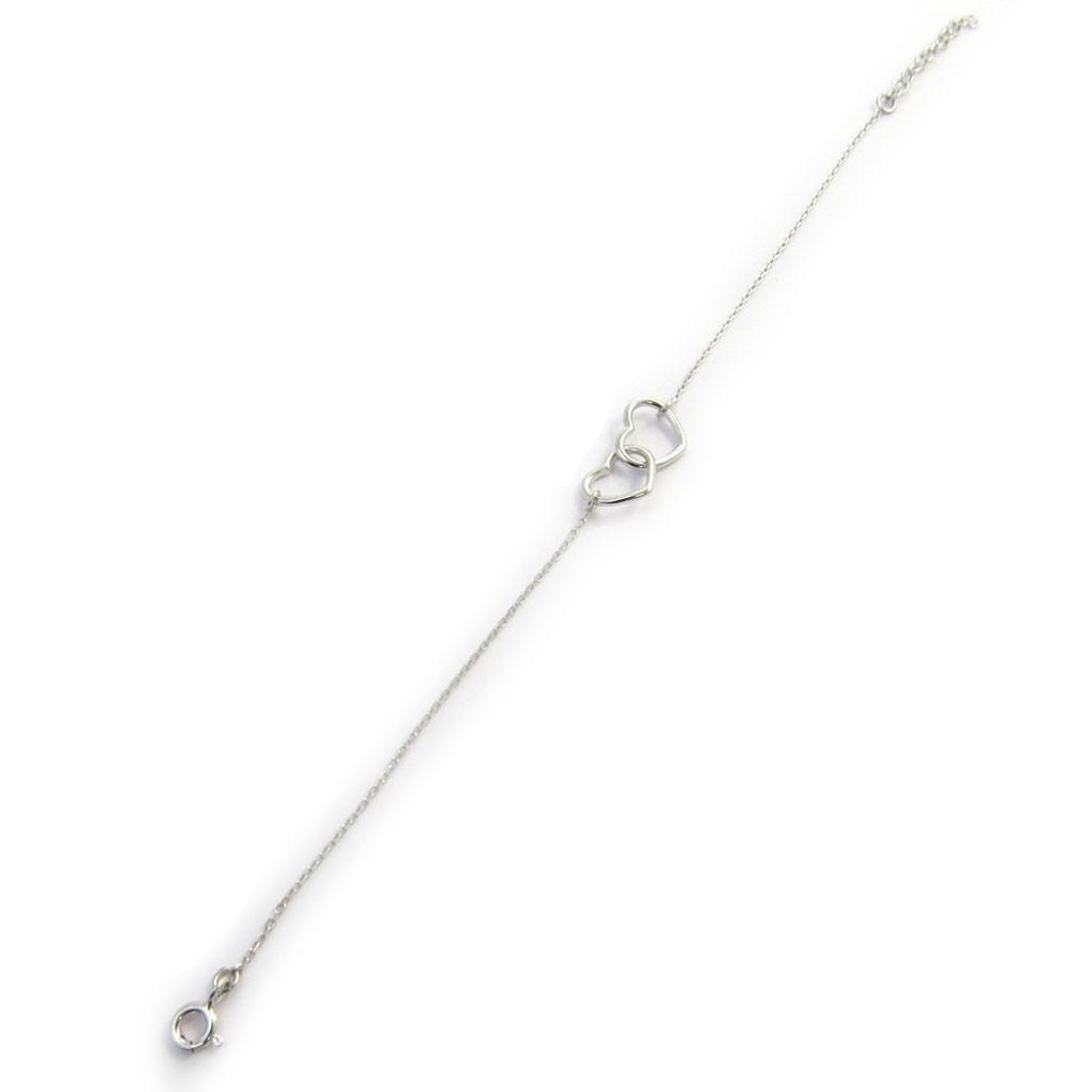 Les Trésors De Lily [N2837] - Silver Bracelet 'Love' Silver (rhodium-plated) - 12x12 Mm