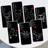 Черно-белый чехол для телефона с французским бульдогом для Samsung Galaxy A53 A52 A73 A72 A12 5G A13 A22 A23 A32 A33 A02S A03S A42 A43 A50S, чехол