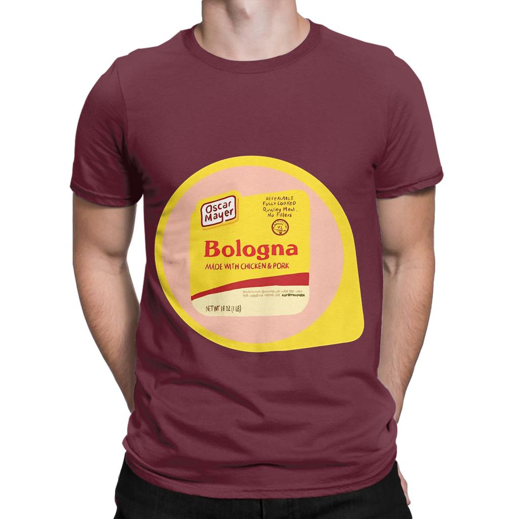 Oscar Mayer Bologna Illustration Funny 100 Cotton TShirt Oscar Mayer Tees Tops For Unisex