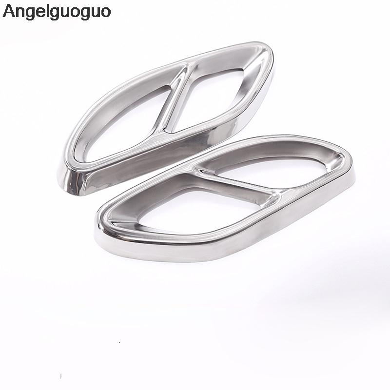 Car Accessories Exhaust Pipe Tail Cover Trim For Mercedes Benz A Class W177 V177