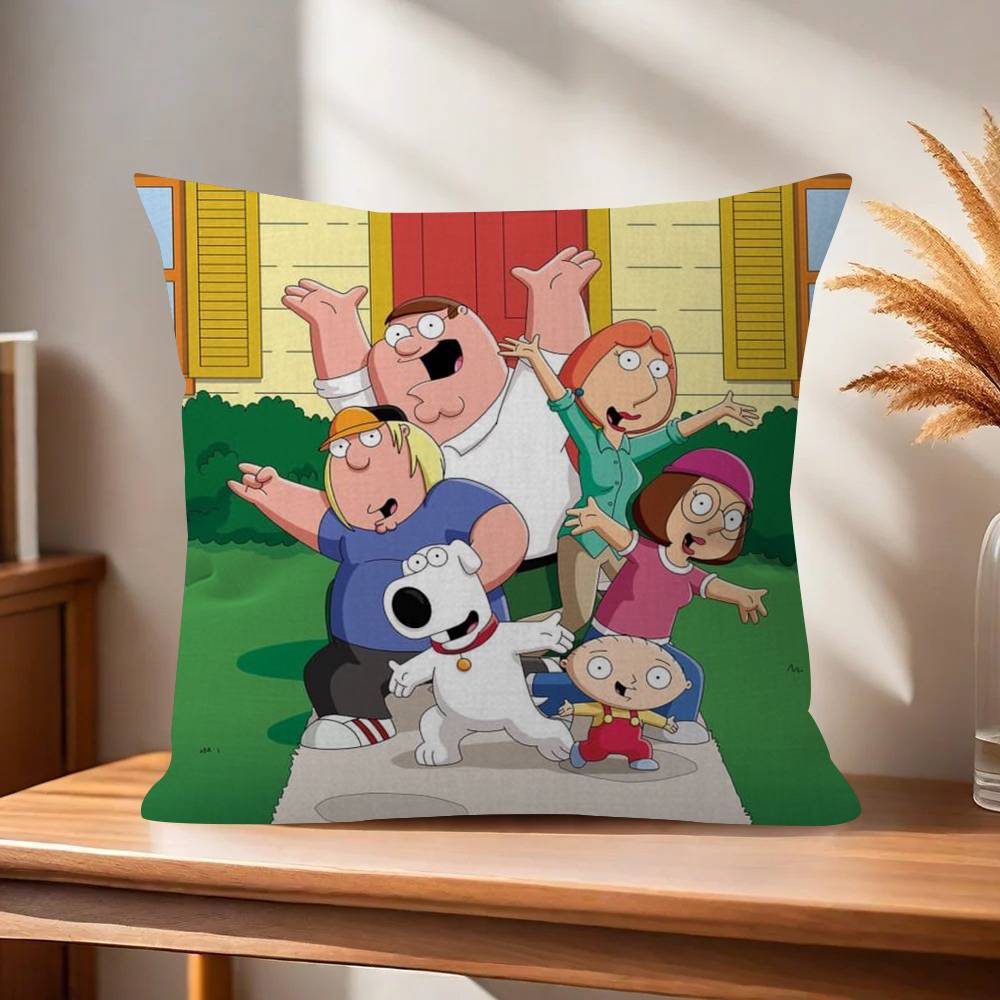 Anime FFamily movie GGuy Pillow Gift Home Office Decoration Pillow Bedroom Sofa Car Cushion CoverPillow Case