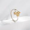 Stunning Ring for Women 925 Sterling Silver Natural Citrine November Birthstone Fine Jewelry for Engagement Proposal Love Gift