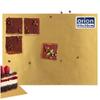 Cake Base, Golden Rectangular Cake 40X30 Cm