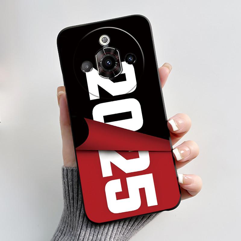 For ZTE Nubia Focus Pro 5G Case Z2351N Luxury Cute Heart Rabbit Soft TPU Silicon Matte Black Phone Casing Shockproof Back Cover