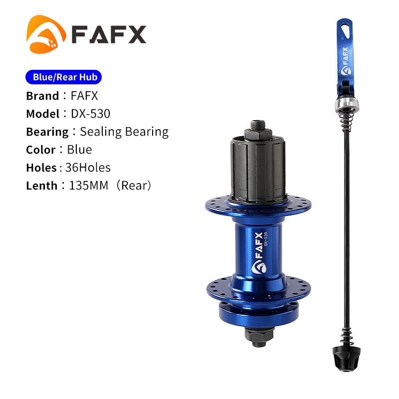 FAFX Велосипедные втулки для MTB 32/36 отверстий, на промышленных подшипниках, совместимы с кассетами 7/8/9/10/11 скоростей, под дисковый тормоз, алюминиевые, запчасти для велосипеда