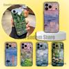 Чехол для телефона с картиной Клода М-Моне для iPhone 17,16,15,14,13,12,11,Pro,Max,Plus Черный Мягкий Чехол