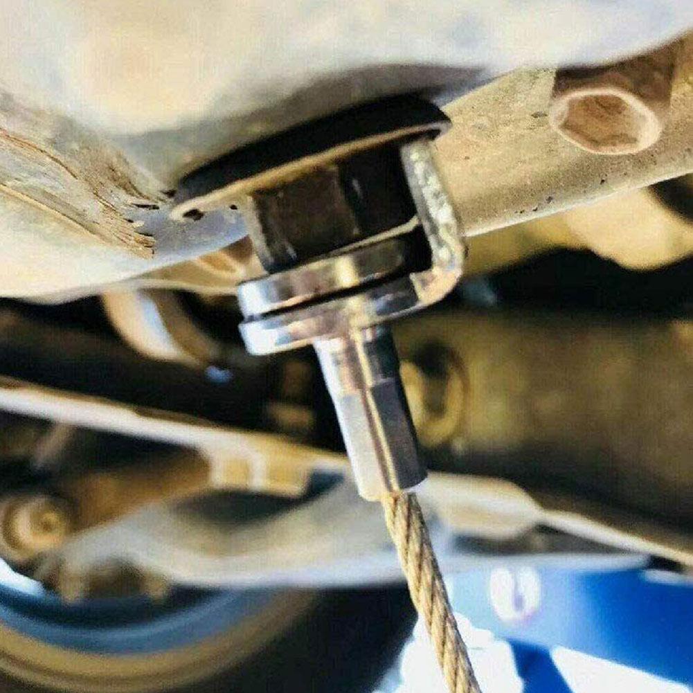 1 шт., съемник для слива масла в автомобиле, защита от ожогов, магнитный присосочный ключ, магнитный наконечник, инструменты для ремонта, подходит для автомобиля