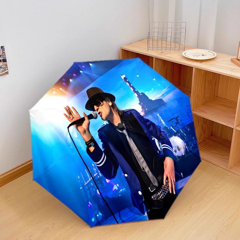 1PC Lighthouse Performance Show Automatic Umbrella - Suitable Travel Outdoor Portable Umbrella Birthday Gift Daily Essentials