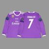 Retro Football Jersey Long Sleeve Soccer Shirt Men Women Sports Training Cycling