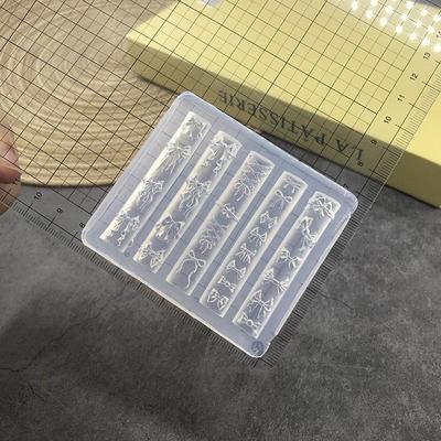 3D Силиконовая Форма для Ногтей Мультяшный Бант Крылья Дизайн Шармы для Нейл-арта Формы Маникюрные Принадлежности Аксессуары