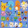 61 Стиль Смешные Строительные Блоки Pokemon Сборка Аниме Пикачу Чаризард Кукла Бластойз Бульбазавр Генгар Кубики Игрушка для Ребенка