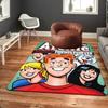 Archie Comics "Friends for Life" Rug Floor Mat for Living Room or Bedroom Soft and Comfortable Carpet a Gift for Birthday and Holiday.