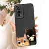 Simple Design For Redmi K60 5G Case Cat Butterfly Silicone Back Cover For Redmi k60 K60 Pro 5G 22127RK46C Phone Cases Bumper
