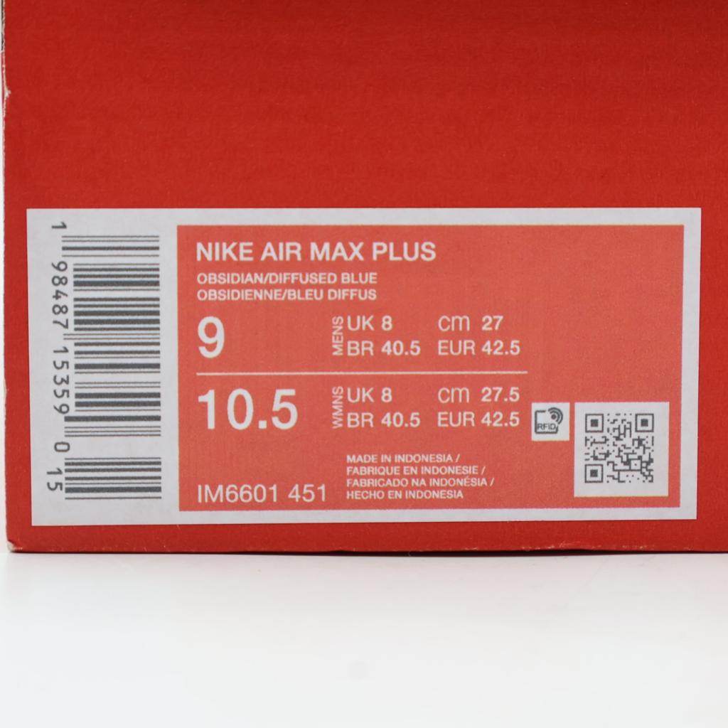 IM6601-451 Nike Air Max Plus Обсидиан Алюминий Рассеянный Синий (Мужской)