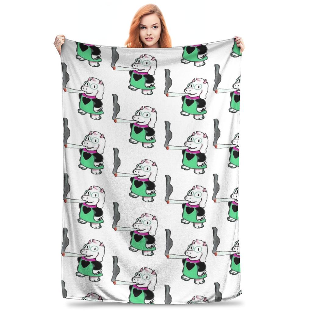 Тенна Deltarune Игровое одеяло Флис Весна/Осень Многофункциональное Мягкое Одеяло-накидка для Кровати Спальни Постельное белье Накидки