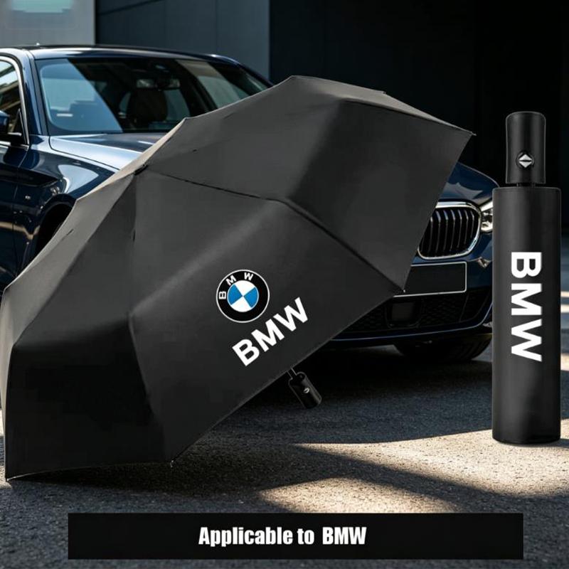 Car Emblem Fully Automatic Folding Umbrella Sunscreen Parasol For BMW G80 G06 G07 G42 G14 G15 E46 E36 E60 M2 M3 M4 M5 M6 M7 M DP8