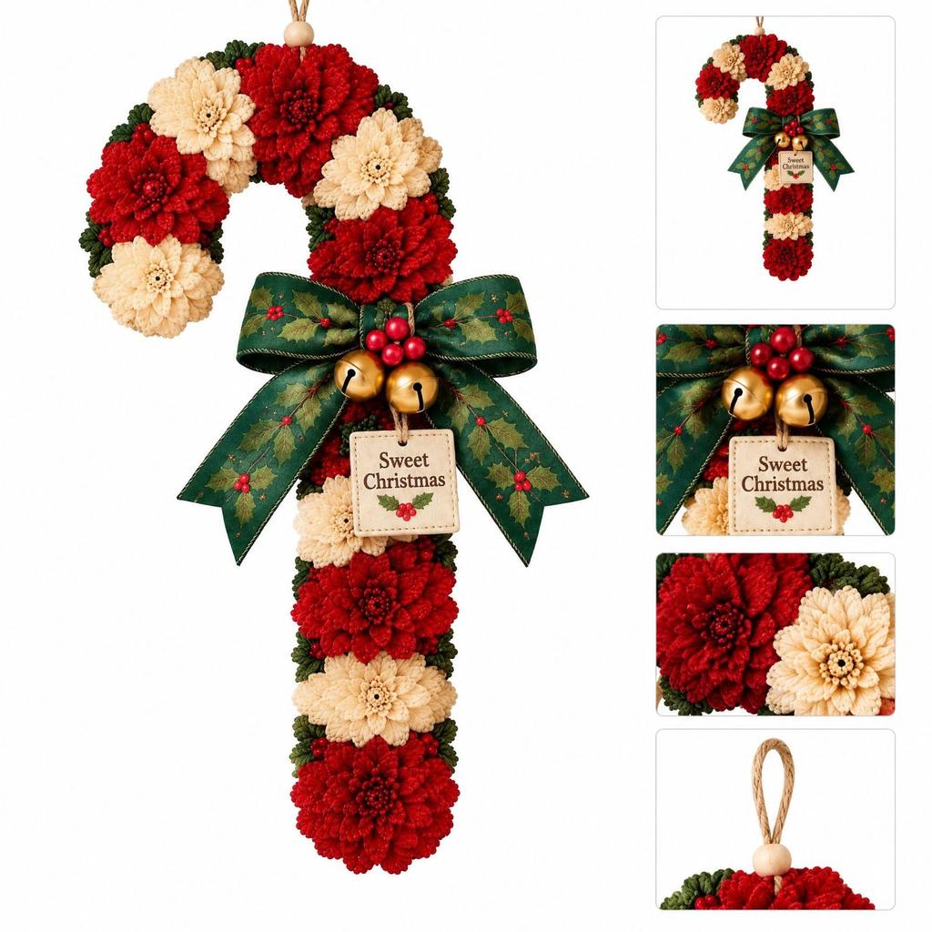 Fabric Punch Needle Wreath Kit