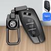 Key Case for 22 MG6 Models & 21 6Pro5 Models with Metal Shell & EZS Buckle - Fits MG Navigator, ZS, HS - Minimalist Style