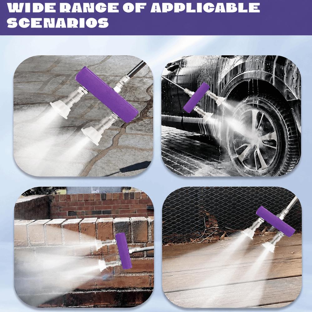 5000 PSI Power Washer Nozzle Tip 2 in 1 Dual High Pressure Washer Nozzle  Patio Washing