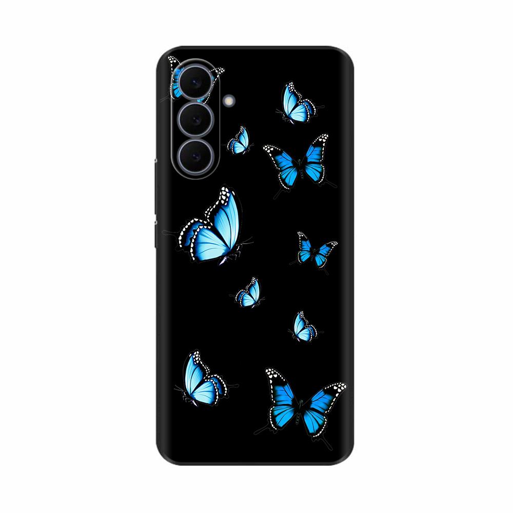 Для Samsung Galaxy S25 FE Чехол Сладкие Узоры Мягкий Жидкий Силикон Чехол Для Samsung S25 FE Чехлы Для Телефона S25FE Ударопрочный Fudnas