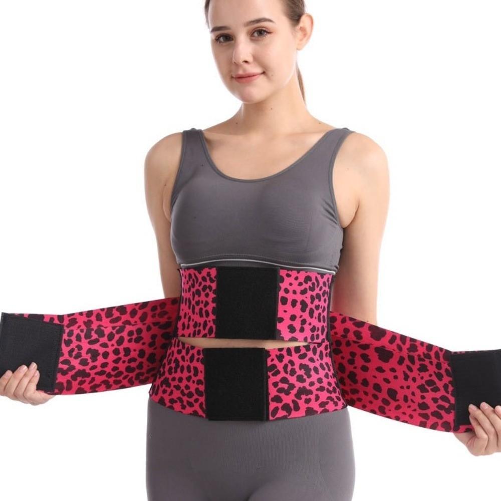 Seamless Waist Trainer Leopard Print Women Girdle Belt Elastic Slimming Shapewear Postpartum