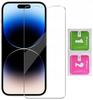 ANTI-SHOCK Case Transparent Colorless for iPhone 14 Pro + 9H Glass