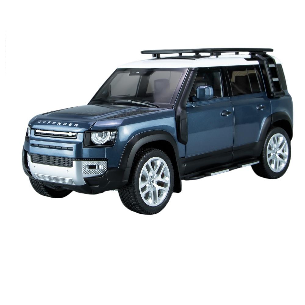 1/18 Scale Land Rover Large Defender 110 Alloy Car Model Toy Gift, Simulated Sound and Light Children's Toy Car, Birthday Gift for Boys