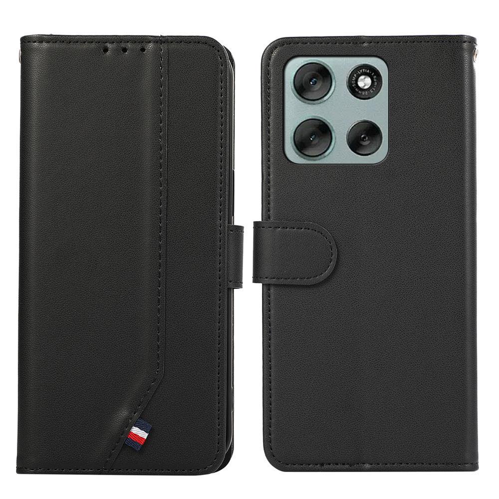 For Motorola Moto G56 5G Case RFID Blocking Flip Leather Phone Cover